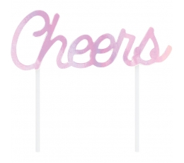 Декорация для торта "Cheers", перламутровая 