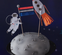 Декорация для торта "Космос" (2 шт.) 1