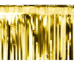 Фольгированная гирлянда -дождик, золотой (18,5 x 400 cm)