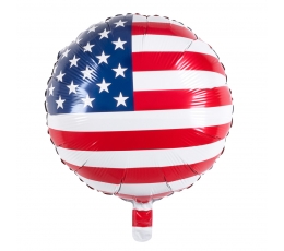 Фольгированный шар "Америка" (45 см)