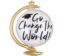 Фольгированный шар "Change the World" (58х58 см)