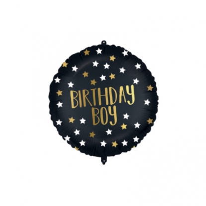 Фольгированный шарик "Birthday Boy" (46 см)