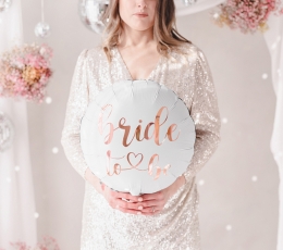 Фольгированный шарик "Bride to be" (45 см)  1