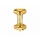 Фольгированный шарик - буква "I", золото (35 см)