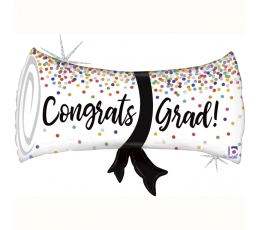 Фольгированный шарик "Congrats, Grad!" (79 см)
