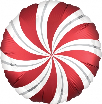 Фольгированный шарик "Красная конфета" (45 см)