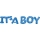 Фольгированный шарик - надпись "Its'a boy", синий (100 х 22 см)
