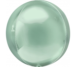 Фольгированный шарик "Orbz", мятного цвета (38х 40 см)