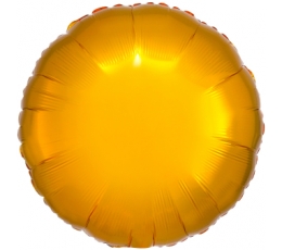 Фольгированный шарик "Золотой круг" (43 см)