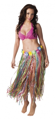 Гавайская юбка, разноцветная (80 см)