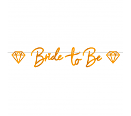 Гирлянда  "Bride to be", цвет меди (1,5 м).