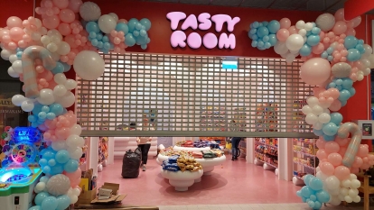 Гирлянда из воздушных шаров "Tasty"