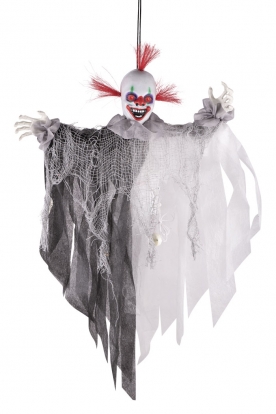 Интерактивное подвесное украшение "Страшный клоун" (60 см).