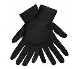 Короткие перчатки, черные