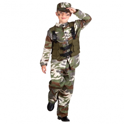Костюм солдата, детский (7-9 лет)