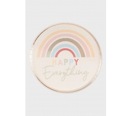 Одноразовые тарелки "Happy Everything" (8 шт. / 25 см)
