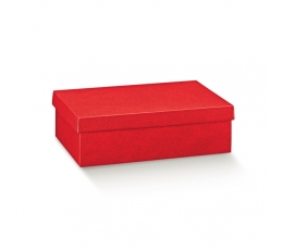 Подарочная коробочка, красная (360x260x130 мм)