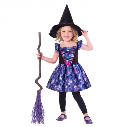 Прочный костюм "Неоновая ведьма" (3-4 года)