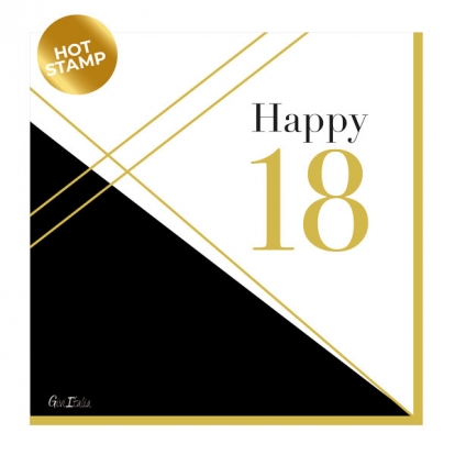 Салфетки "Happy 18" (16 шт.)