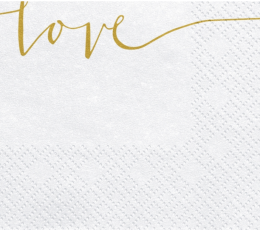 Салфетки "Love" (20 шт) 1