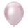 Шарик хром, розовый (30 см/Калисан)