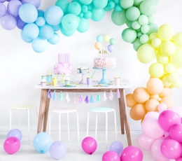 Шарик, сирень (12 cm/Party Deco) 1