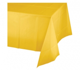 Скатерть,  желтая (137x274 см)