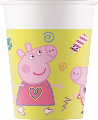 Стаканы “Peppa Pig” (8 шт./200 мл) 