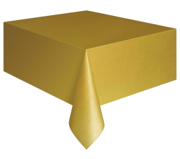 Скатерть, золотая (137x254 см)