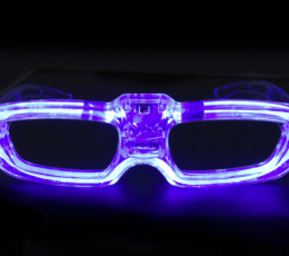 Очки LED красные/синие 1