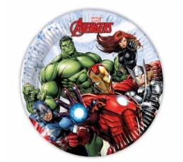 Тарелочки "Avengers" (8 шт./20 см)	