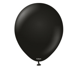 Воздушный шар, черный (12 см/Калисан)