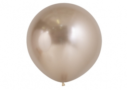 Воздушный шар, хром шампань (60 см/Sempertex)
