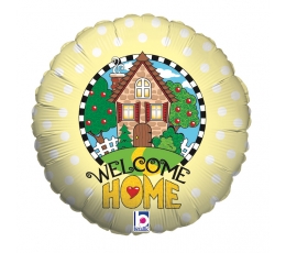 Воздушный шар из фольги "Welcome home" (46 см)