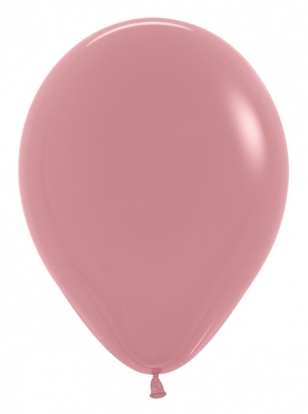 Воздушный шар пудрово-розовый (30 см)