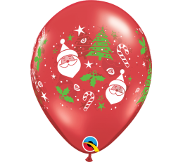 Воздушный шар "Рождественский" (28 см)