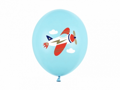Воздушный шар "Самолет" (30 см)