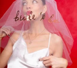 Nuometas "Bride to be", ilgas (63 cm) 1