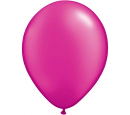 Balionai, ryškiai rožiniai perlamutriniai (25 vnt./28cm.Q11)