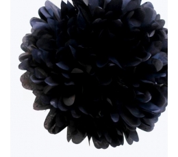 Dekoracija "Pūkuočiai", juodi  (2 vnt./19 cm)