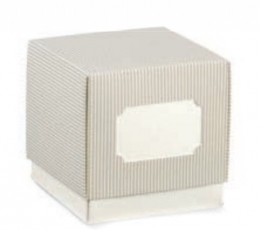 Dėžutė "Vardinis" / pilka (1 vnt./70x70x70 mm.)