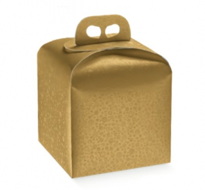 Dovanų dėžutė Sfere Oro / auksinė (1 vnt./200x200x180 mm)