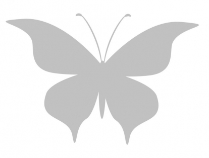 Бабочки, серые (20 шт. / С)