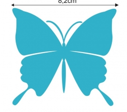 Liblikad "Dream M"/ sinine (20 tk.) 4