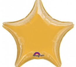 Folinis balionas "Auksinė žvaigždutė" (23 cm) 1