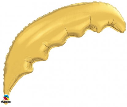 Folinis balionas "Auksinis palmės lapas" (91 cm)