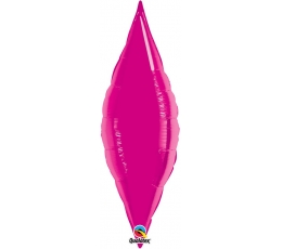 Folinis balionas "Ryškiai rožinis lapas" ( 63x29 cm.)