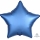 Folinis balionas "Mėlyna žvaigždė" (48 cm.)