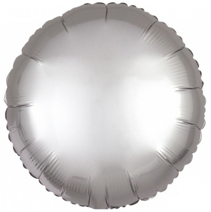 Folinis balionas "Pilkas apskritimas" (43 cm.)