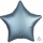 Folinis balionas "Melsva žvaigždė" (48 cm)